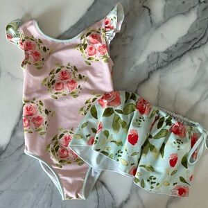 Sweet Honey Leotard with Skirt Size 2T